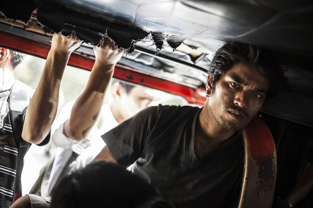 In einem Jeepney in Antipolo | Philippinen (Februar 2014)